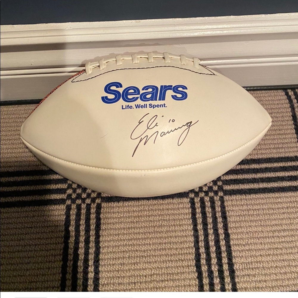 Eli Manning Football
